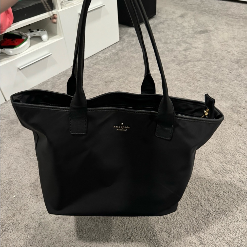 Kate Spade Black Diaper/ Work Tote Bag